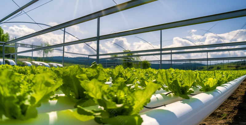 蔬菜水栽系统青春和新鲜蔬菜沙拉种植花园水养农场沙拉种植在绿屋有机食品植物中无土壤农业的水用于健康食品,高清,摄影图,摄影图片,图片大全,摄影图免费下载